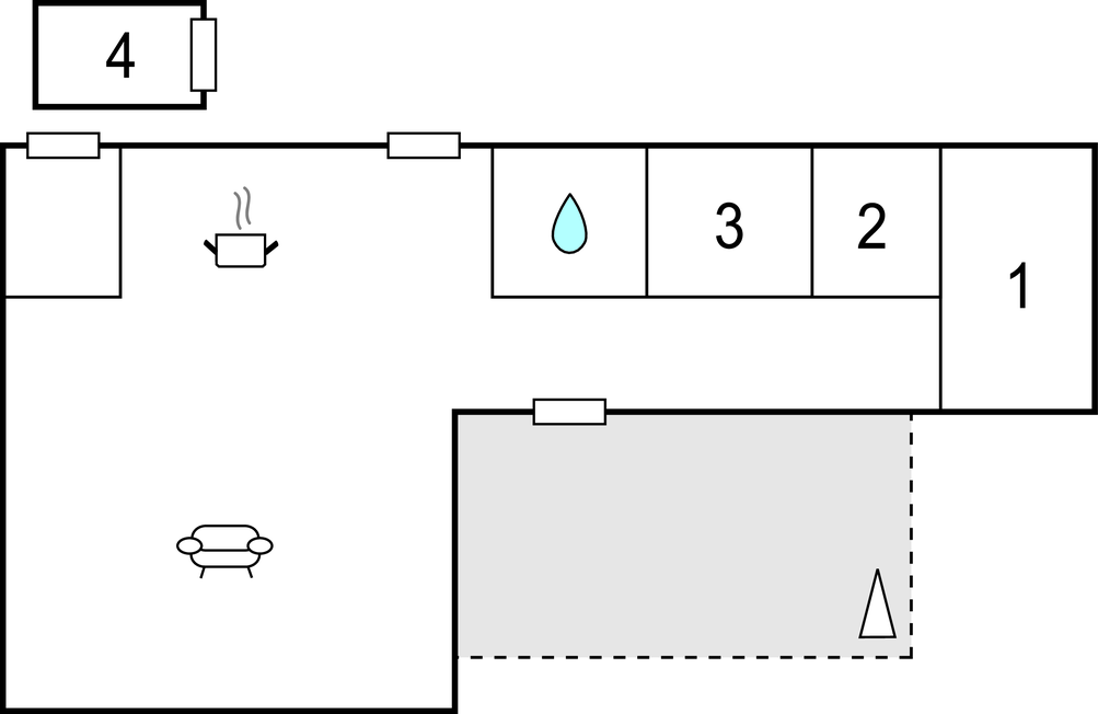 Ferienhaus - Toftum , Dänemark - R10916 