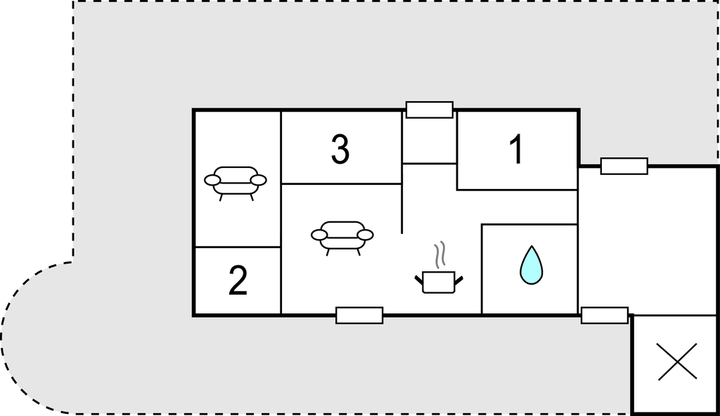Ferienhaus - Nr. Tvismark , Dänemark - R10068 