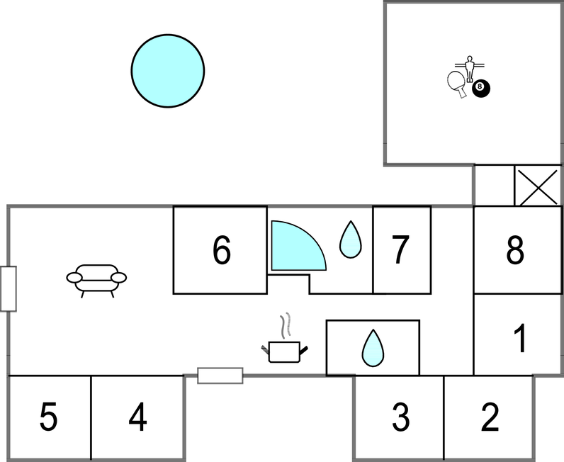Feriehuse - Sønderstrand , Danmark - R10075 