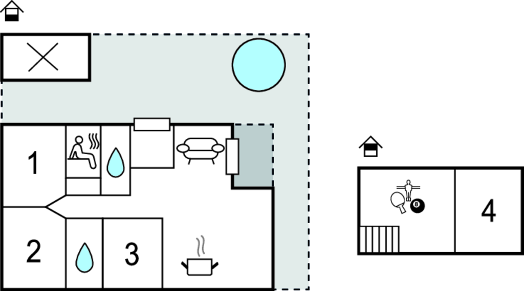 Feriehuse - Kongsmark , Danmark - R10053 