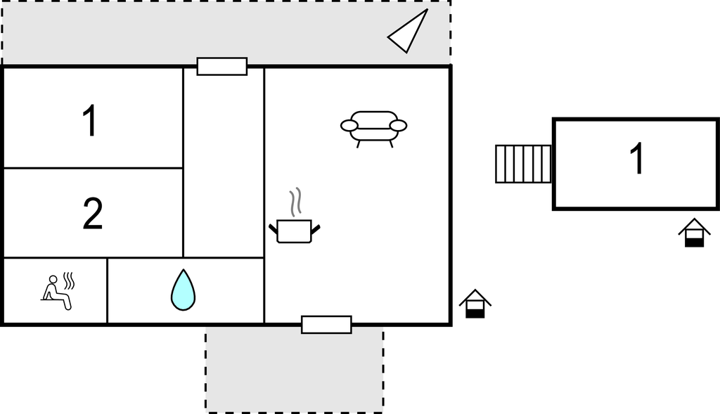 Semesterhus - Örkelljunga/Fasalt , Sverige - S01064 
