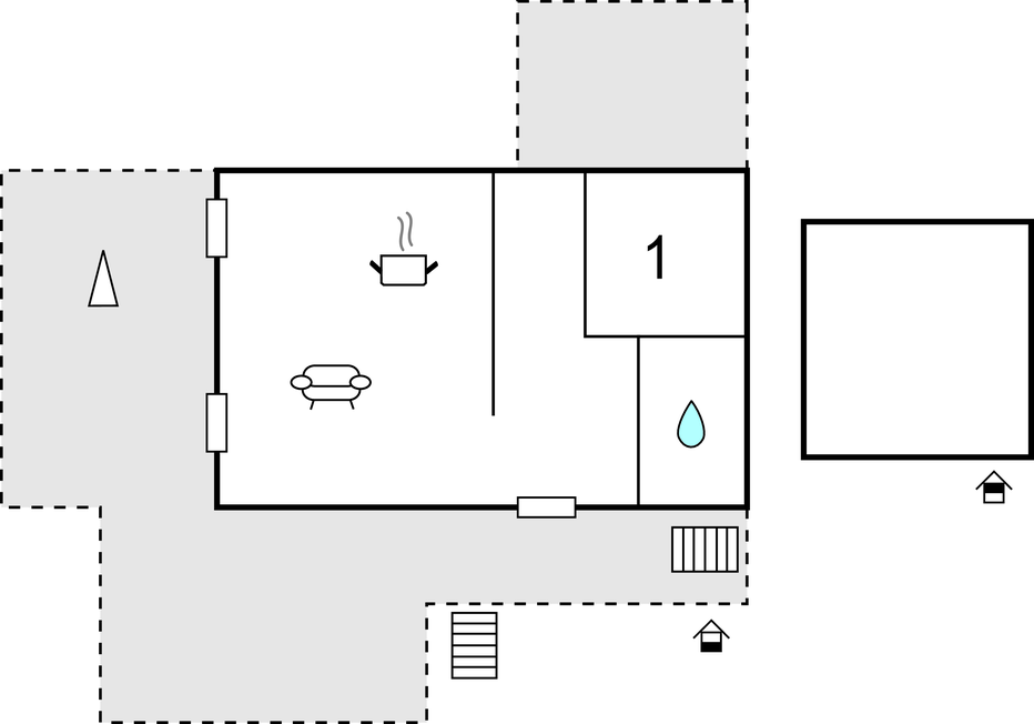 Feriehuse - Åsljunga , Sverige - S01068 