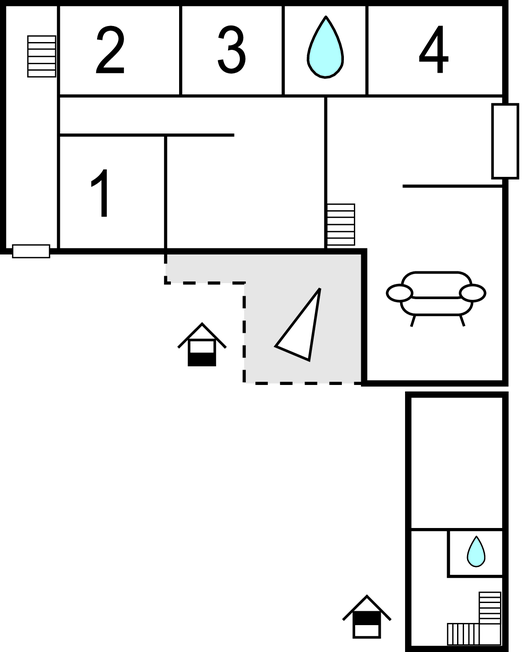 Feriehuse - Borrby , Sverige - S01923 