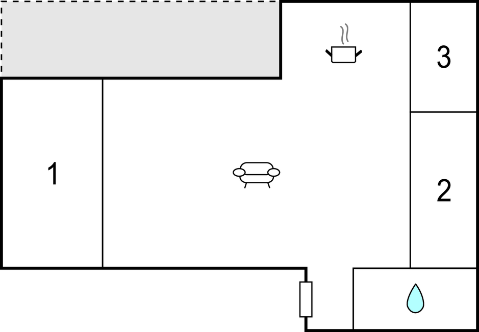 Semesterhus - Knäred , Sverige - S02073 