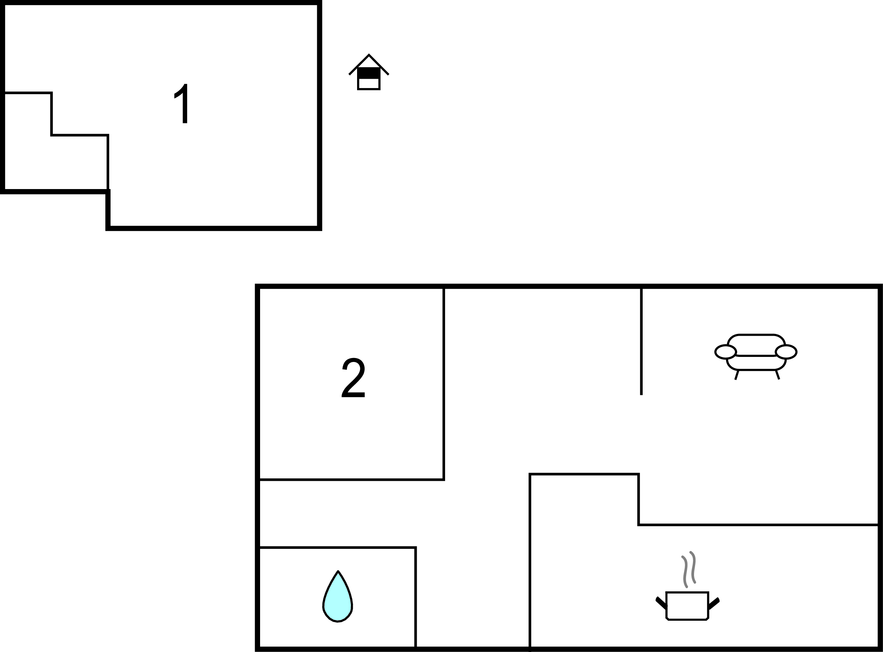 Feriehuse - Knäred , Sverige - S02537 