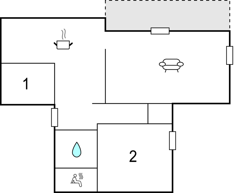 Feriehus - Loftsgård/Gislaved , Sverige - S04063 
