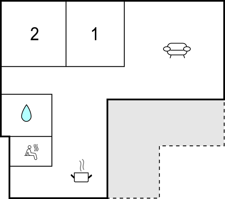 Feriehus - Loftsgård/Gislaved , Sverige - S04065 