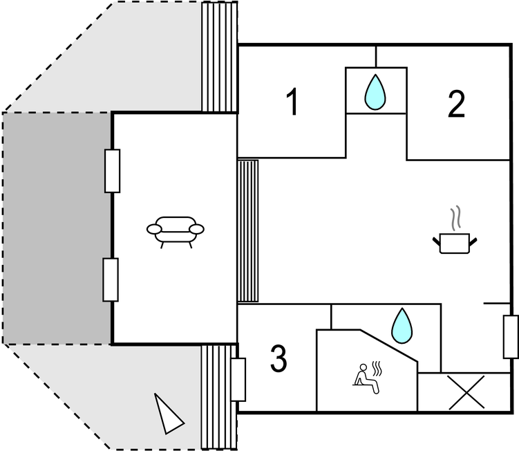Ferienhaus - Bolmsö , Schweden - S04678 