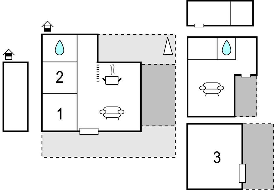 Semesterhus - Starkeryd/Linnesjö , Sverige - S04971 