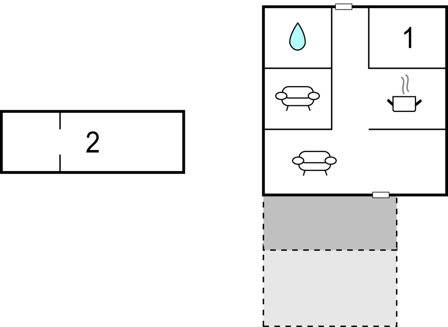Ferienhaus - Johanstorp/Lenhovda , Schweden - S05184 