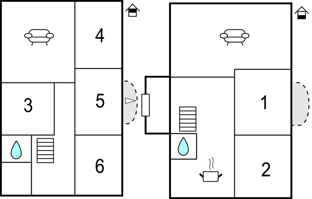 Feriehus - Åsnen/Urshult , Sverige - S06936 