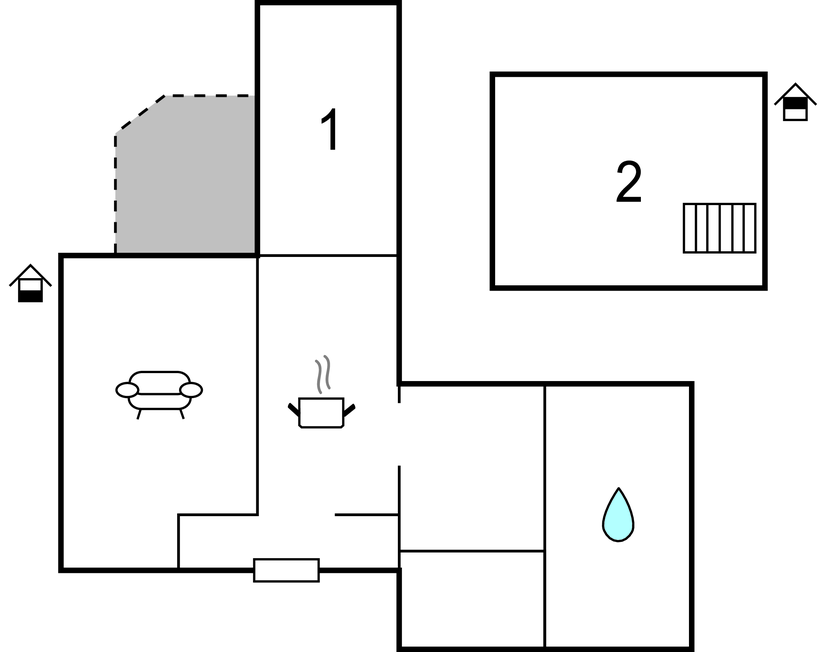 Feriehus - Gårdsjö , Sverige - S07054 