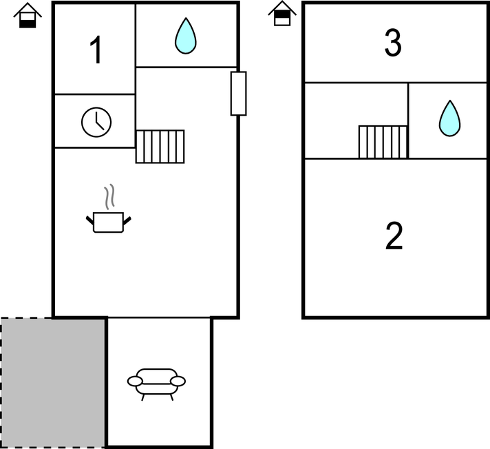 Feriehus - Baggekulla/Lönnern , Sverige - S07743 