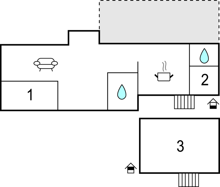 Semesterhus - Bullaren , Sverige - S08995 