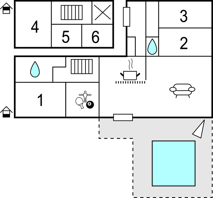 Feriehuse - Skærbæk , Danmark - S10206 