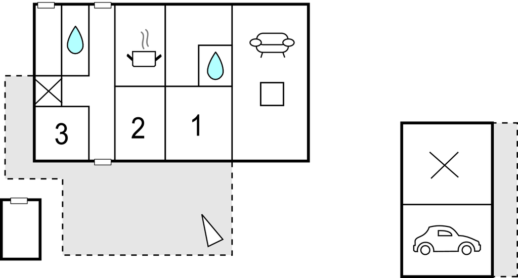 Feriehuse - Højer , Danmark - S10109 