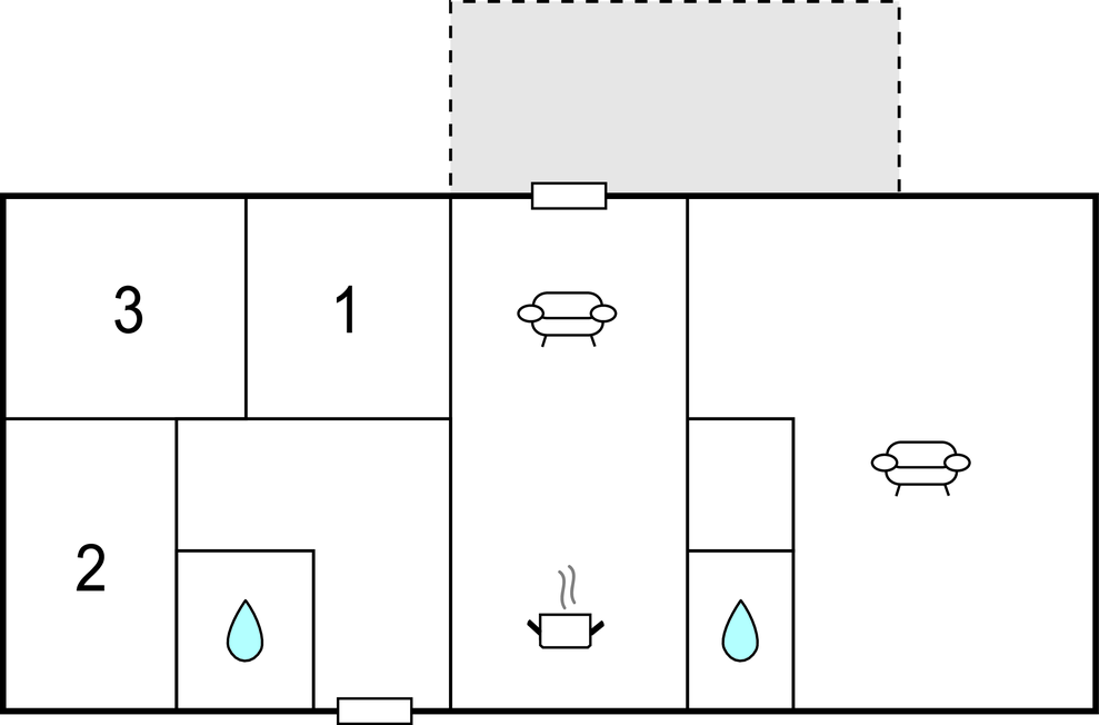 Feriehuse - Skærbæk , Danmark - S10028 