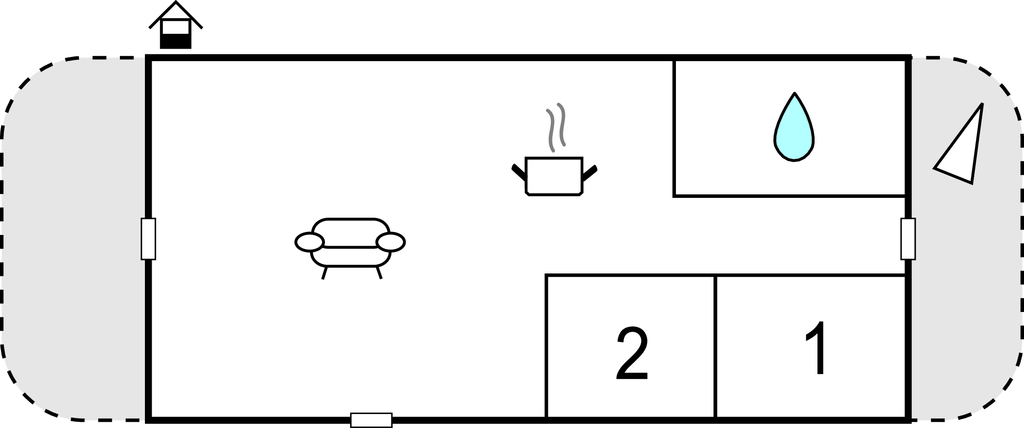 Semesterhus - Löderups Strandbad , Sverige - S11253 