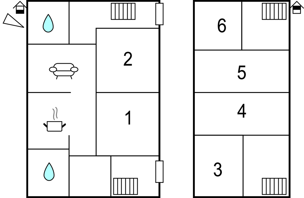 Semesterhus - Tomelilla , Sverige - S11547 