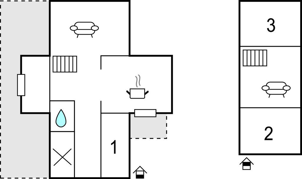 Ferienhaus - Bosarpasjön , Schweden - S11671 