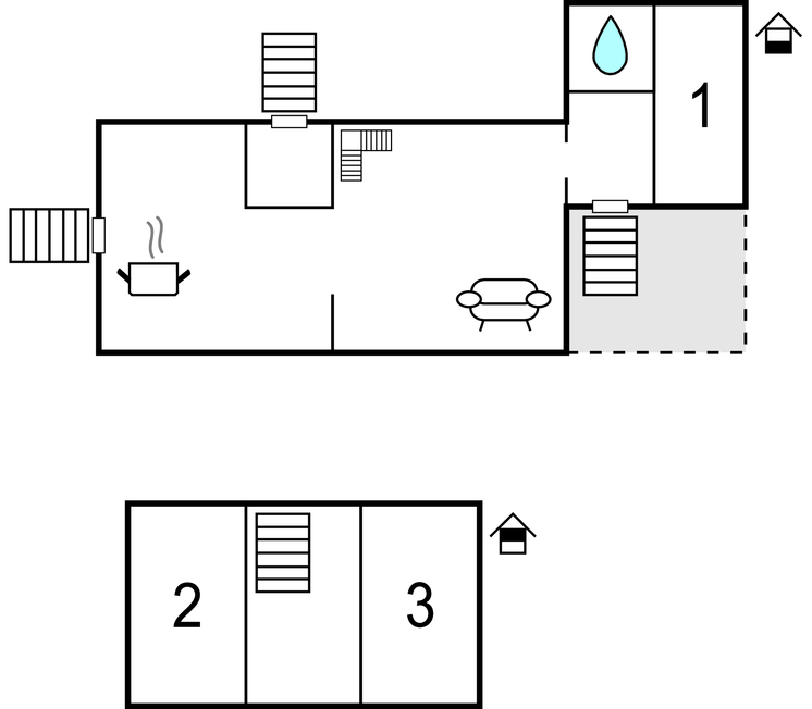 Feriehus - Vittsjö , Sverige - S11059 