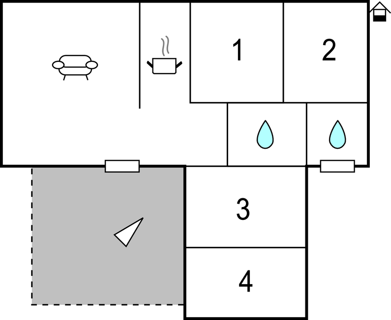 Ferienhaus - Åhus/Täppet , Schweden - S11331 
