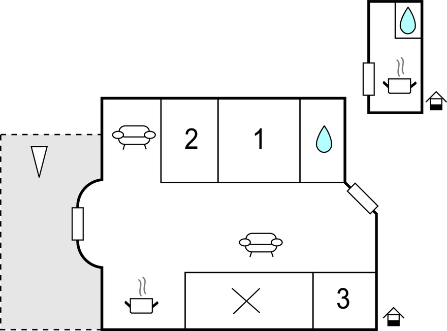 Ferienhaus - Ystad , Schweden - S11486 