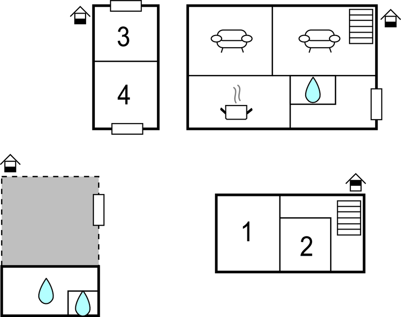 Feriehuse - Baskemölla/Simrishamn , Sverige - S11871 