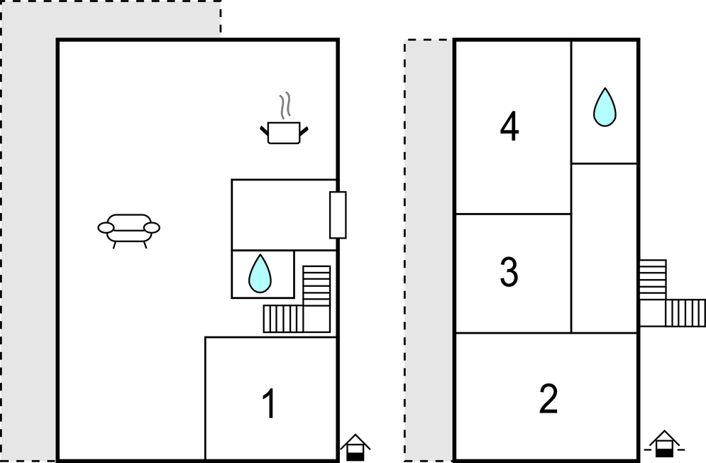Feriehuse - Knäred , Sverige - S16190 