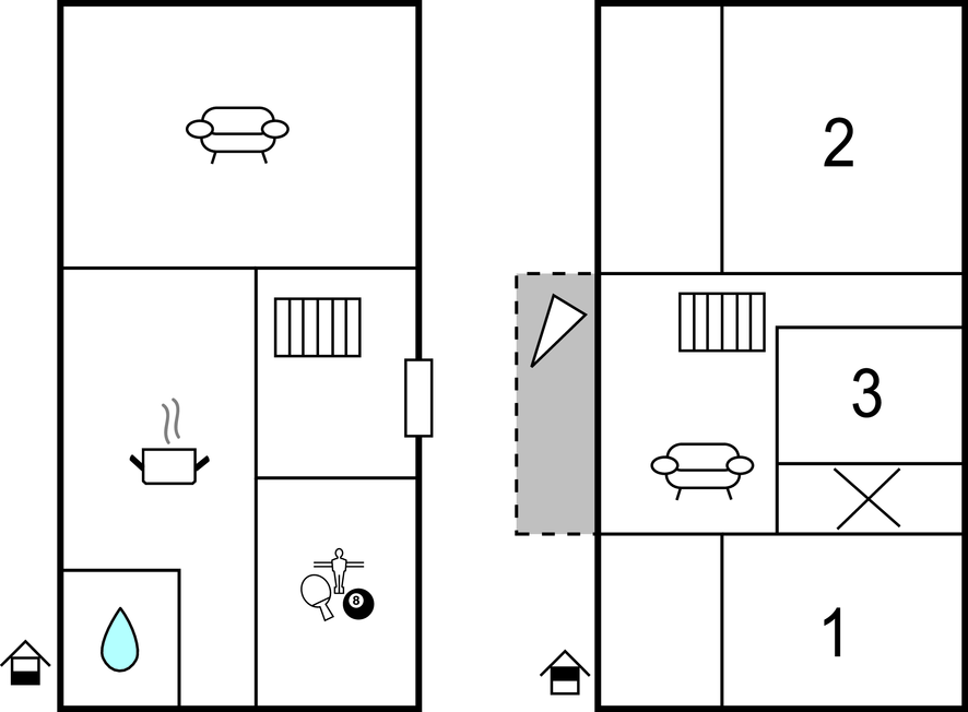 Feriehuse - Torup/Ugnhult , Sverige - S16201 
