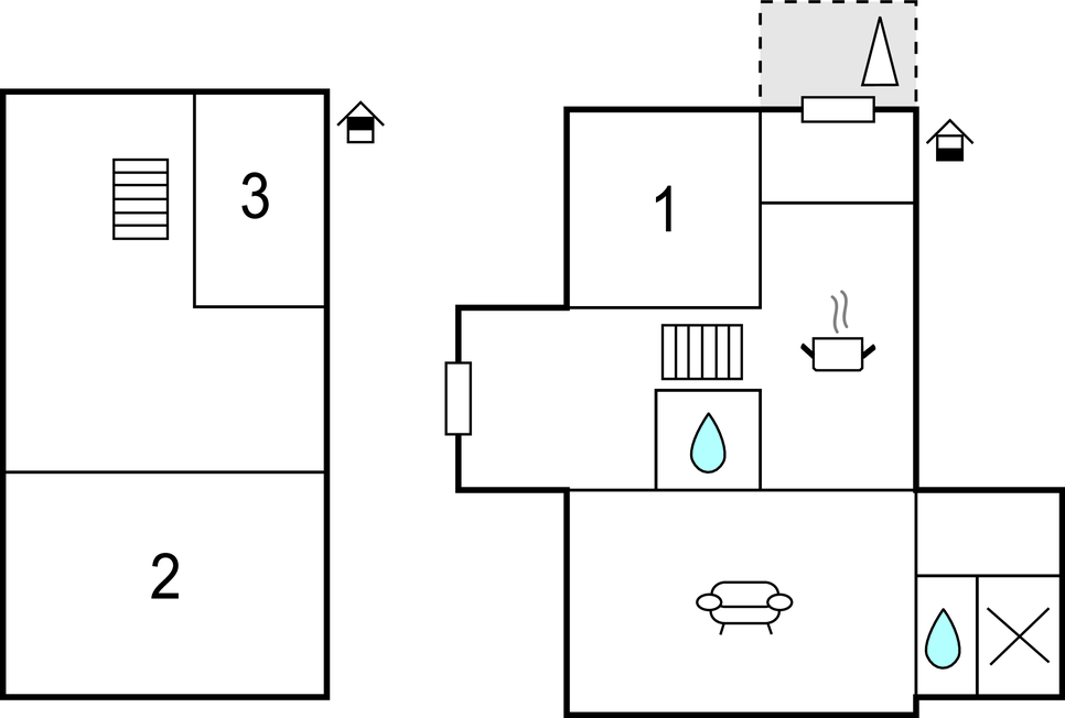 Feriehus - Långaryd , Sverige - S16120 