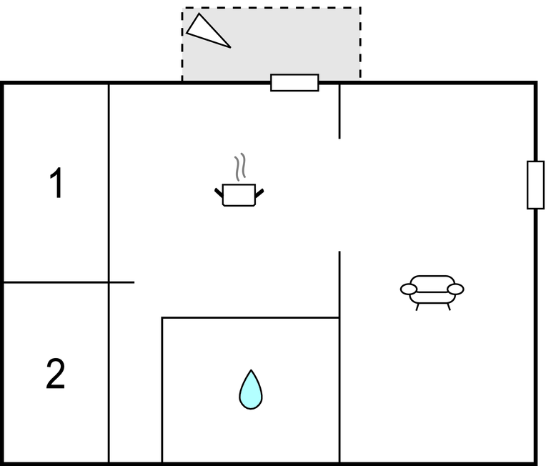 Semesterhus - Asarum , Sverige - S20039 