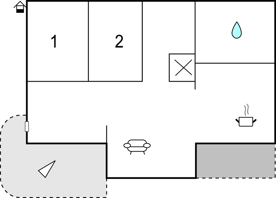 Semesterhus - Karlskrona/Kristianopel , Sverige - S20134 