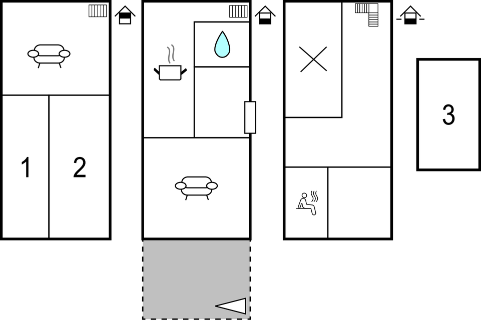 Feriehuse - Mörrum/Olofström , Sverige - S20140 