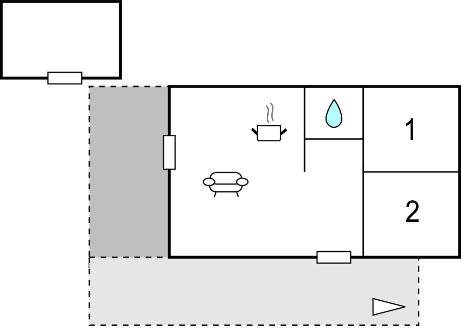 Feriehuse - Blekinge Skärgård/Yttre Stekön , Sverige - S20293 