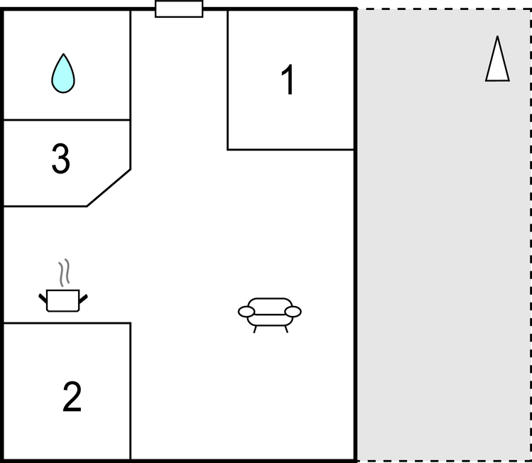 Semesterhus - Lida/Bolmsö , Sverige - S25123 