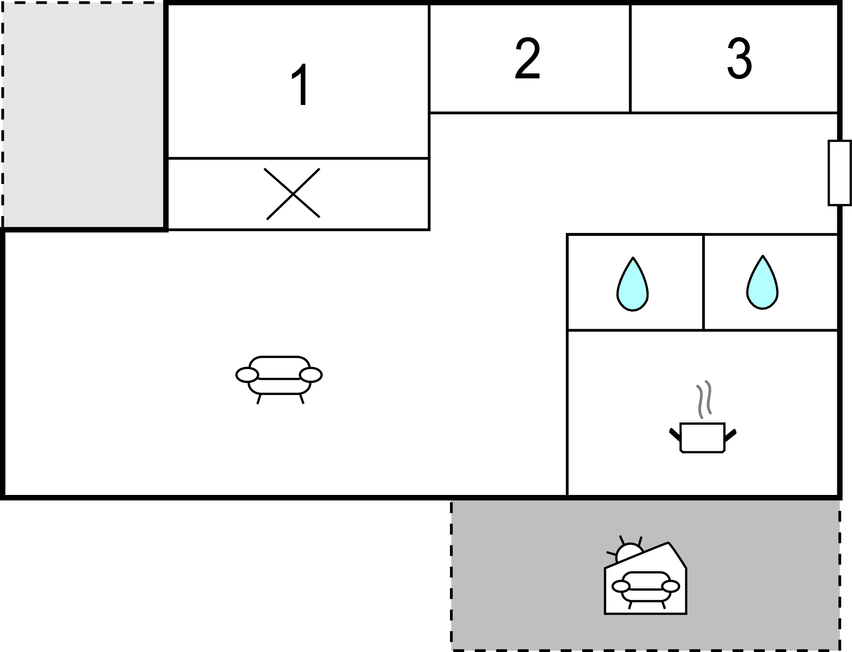 Ferienhaus - Bolmen , Schweden - S25362 