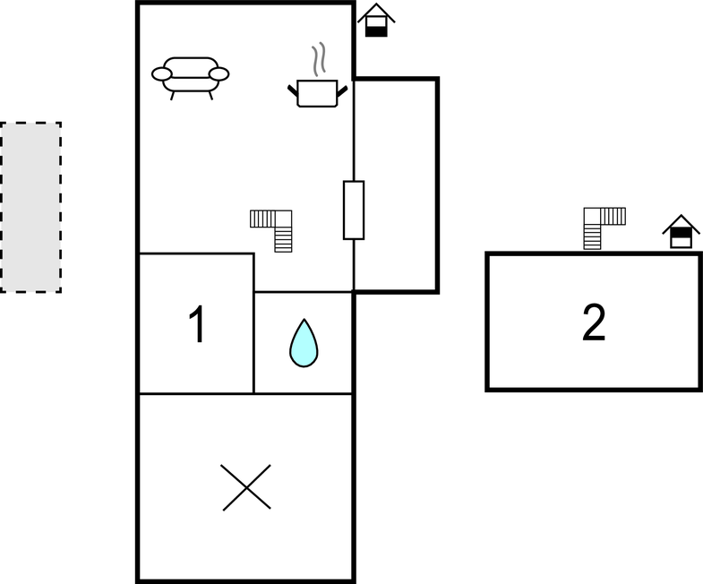 Feriehus - Odensjö , Sverige - S25079 