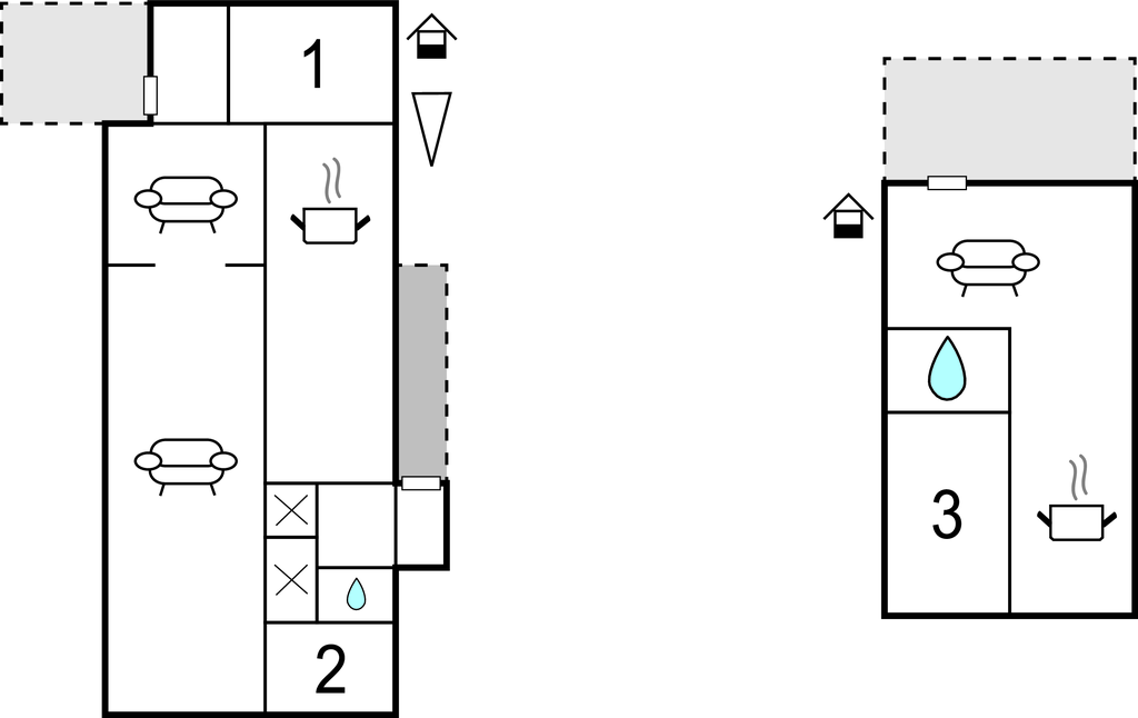 Ferienhaus - Kalvshult/Hallaryd , Schweden - S25347 