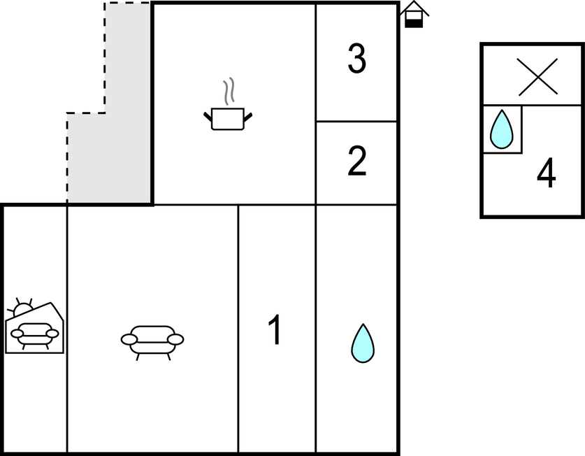 Ferienhaus - Lida/Bolmsö , Schweden - S25193 