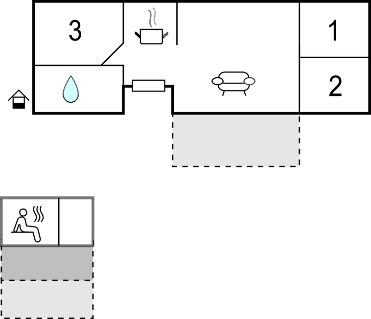 Feriehuse - Lekeryd , Sverige - S30322 