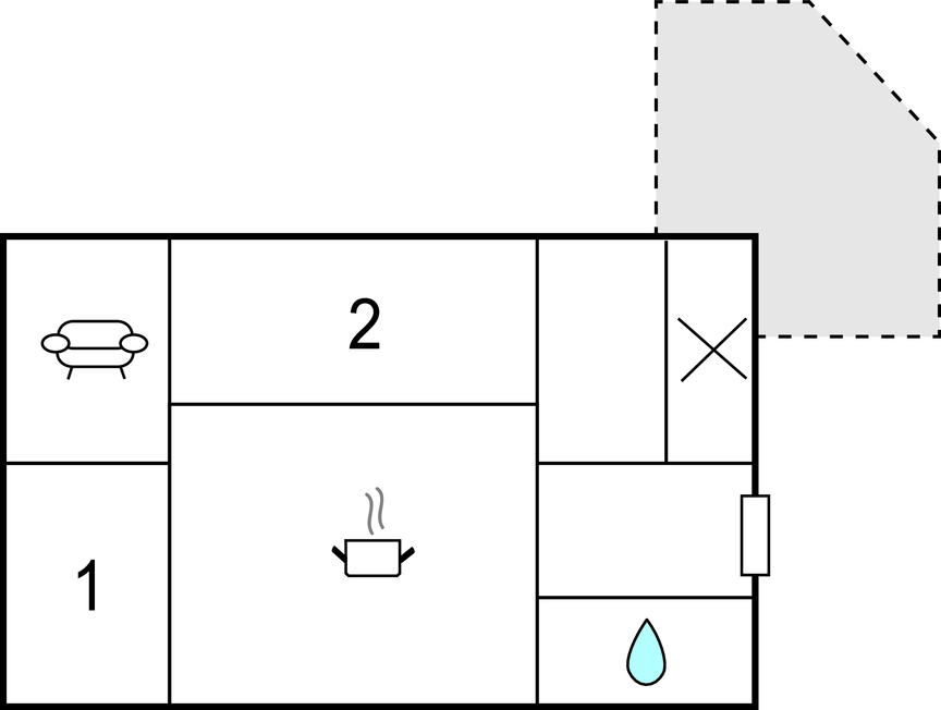 Ferienhaus - Gullabo , Schweden - S35025 