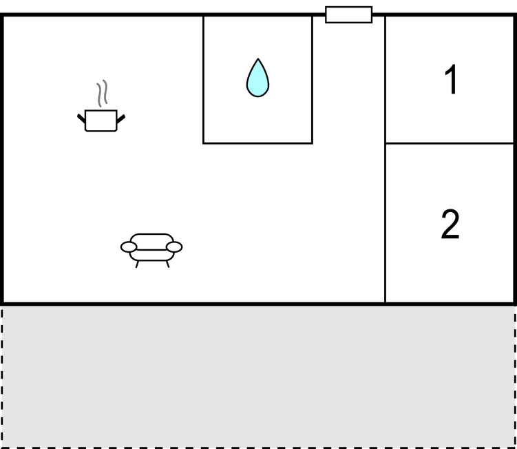 Semesterhus - Sandby , Sverige - S41101 