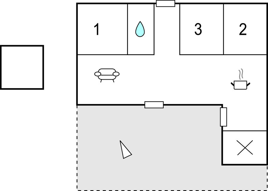 Feriehus - Åminne , Sverige - S42515 