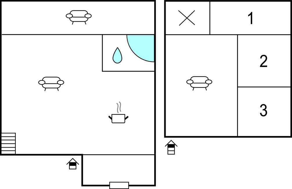 Feriehuse - Kopparberg , Sverige - S44321 