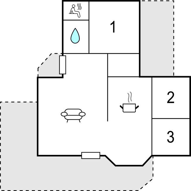 Ferienhaus - Ljusterö , Schweden - S44959 