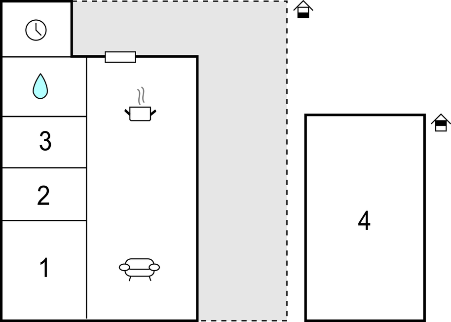 Semesterhus - Båtstadsviken/Östra Viker , Sverige - S45939 