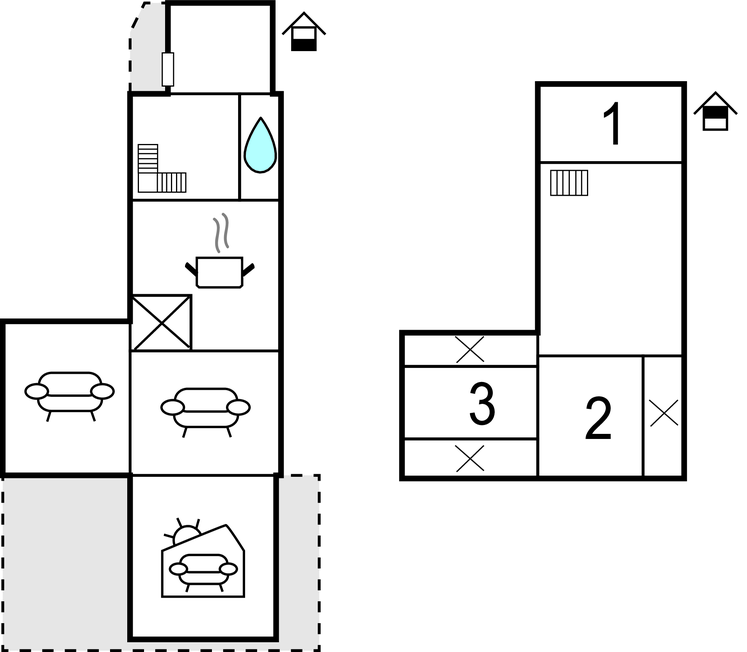 Ferienhaus - Mårdaklev , Schweden - S50042 