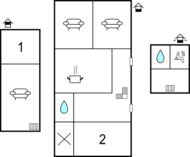 Feriehus - Vegby , Sverige - S50124 