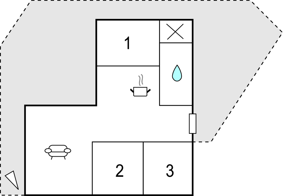 Ferienhaus - Köpmannebro , Schweden - S57200 
